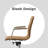 Lindholm Mid Century Modern Contemporary Ergonomic Office Chair Modern Wide With Wheels Pads Faux Leather Swivel Adjustable Executive Pads Seat-755031124-676747404