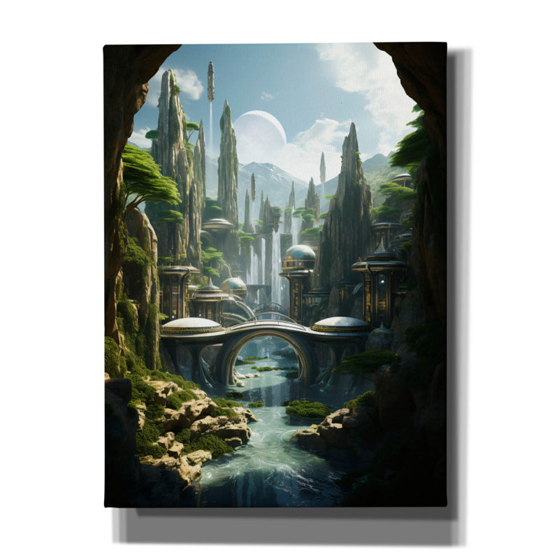 «Winster Porter» par r3darch0n, art mural sur toile, H 54 po x l 40 po x P 1,5 po