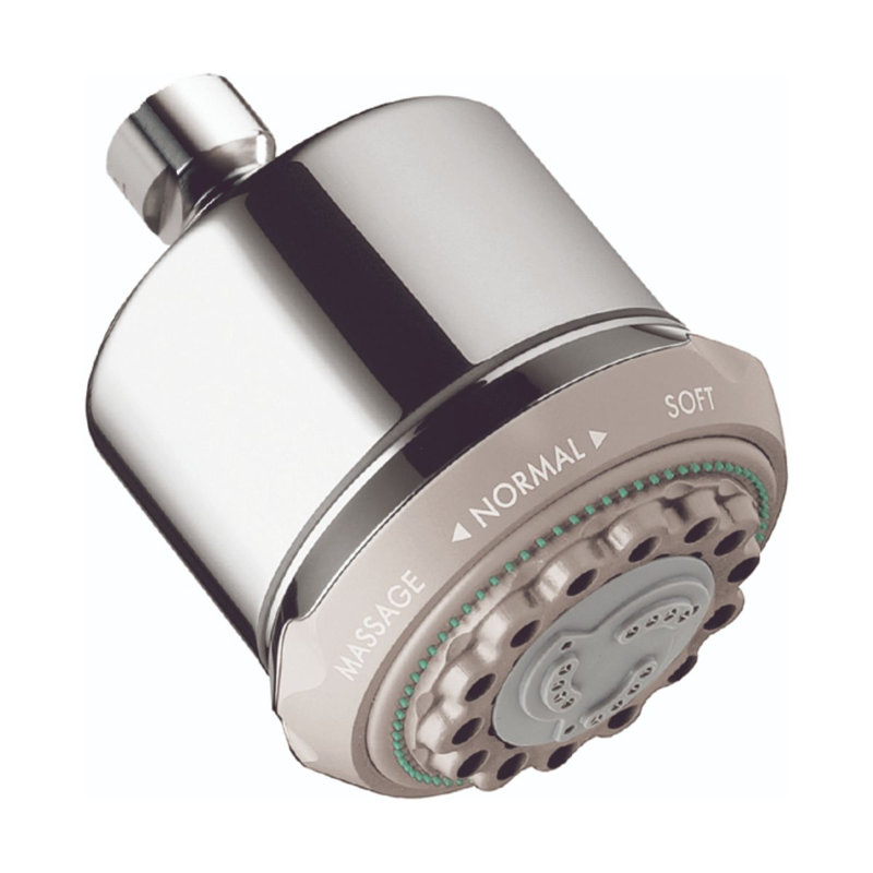 Clubmaster Multi Function Adjustable Shower Head, Steel