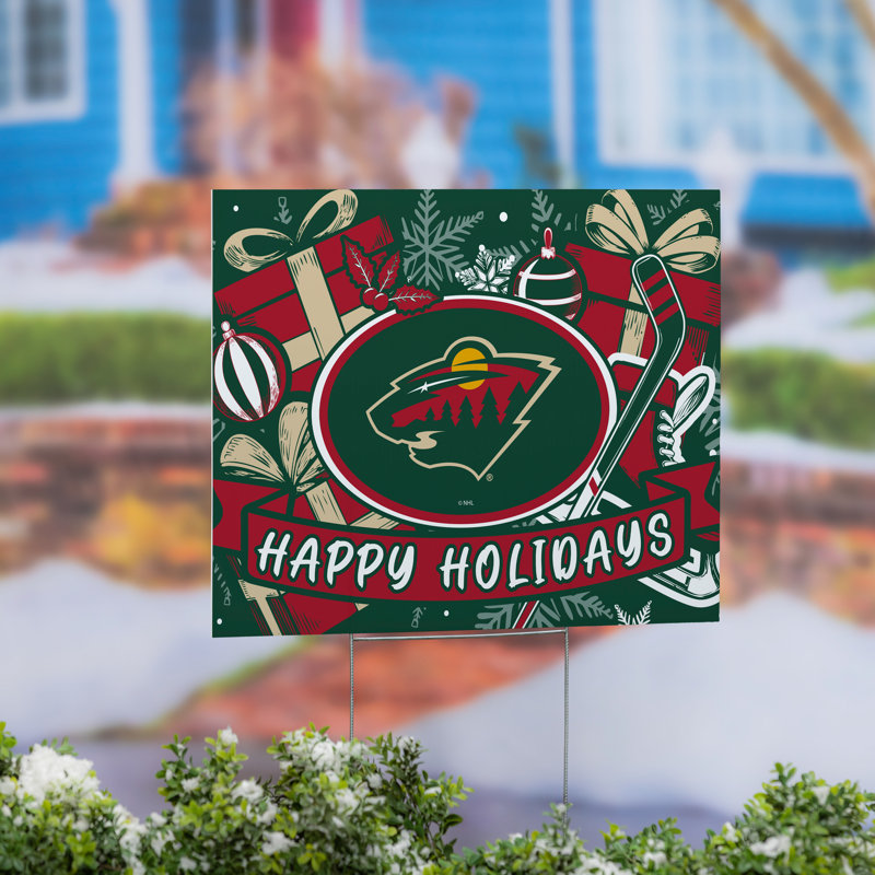 Enseigne du Minnesota Wild Yard, fête