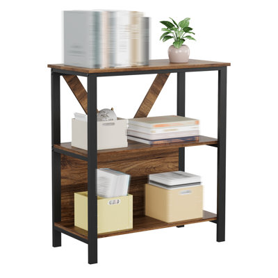 89cm H x 80cm W Metal Bookcase