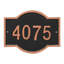 Plaque d’adresse murale sur 1 ligne Canterbury-529815943-529815997