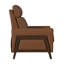 Fauteuil inclinable P2 en brun clair caillou