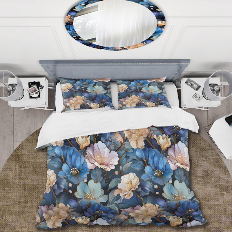 Ensemble de housse de couette Nouveau Victorian Elegance Victorian, Housse de couette pour très grand lit et 2 très
