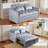 Montevia Sleeper Sofa, Sofa Bed- 2 in 1 Pull Out Couch Bed, Sofa Sleeper with Pull Out Bed-94718035