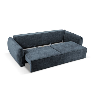 Bernovich 3 Seater Chenille Sofa Bed