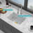 Deep White Ceramic Kitchen Sink - Durable, Versatile, Elegant For Modern Kitchens