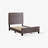 Upholstered Platform Bed Frame, Adjustable Headboard No Box Spring Needed-105497464