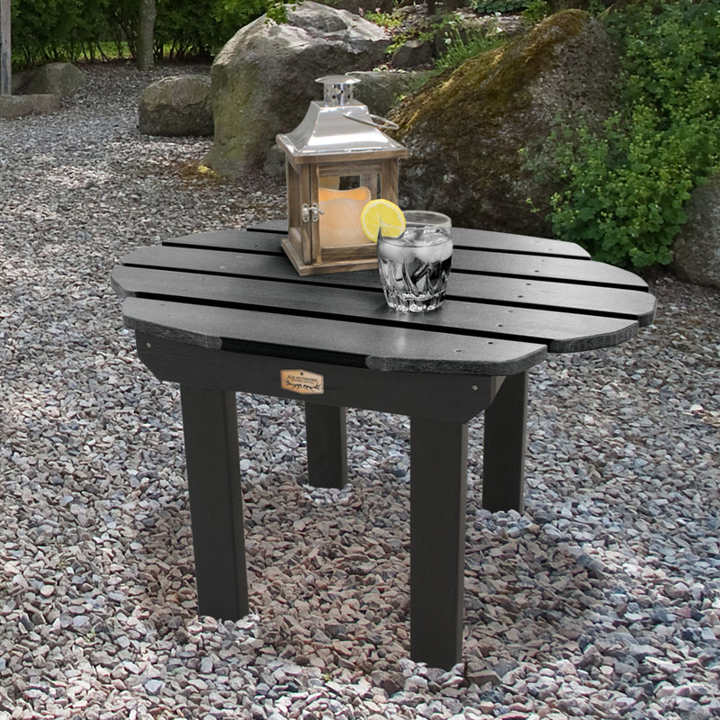 Wyona Outdoor Side Table , 27'' in. W 19'' in. D, Abyss