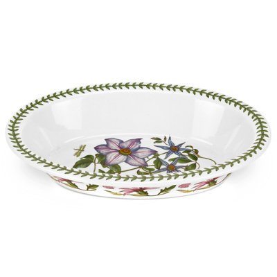 Portmeirion Botanic Garden Deep Oval Baker 11"