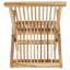 Chaise pliante en teck massif Marcus