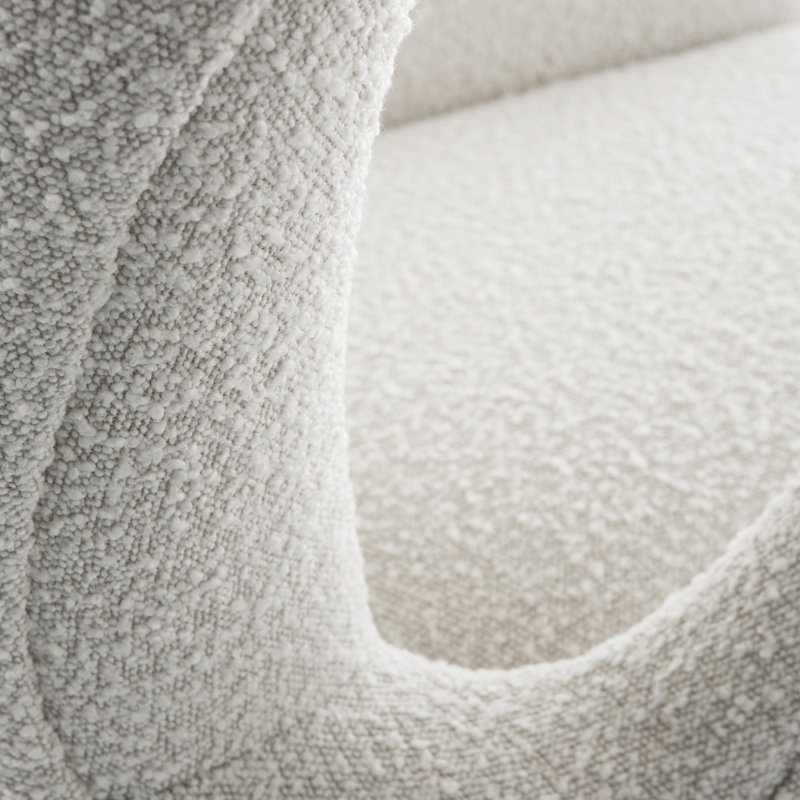 Milano Wing Chair, Olympus Oatmeal, Black