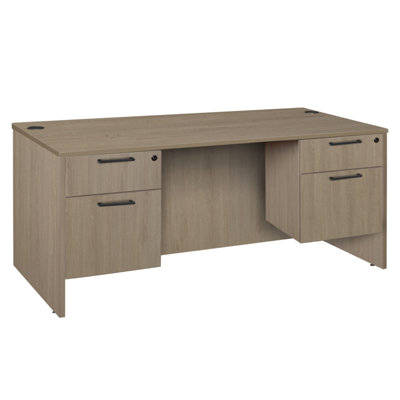 Bureau Nevjana avec tiroir à double caisson