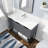 Elfida 47.26 " W Freestanding Standard Free Standing 1 Single Vanity Bathroom Vanity With Resin Top-1598005665