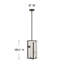 Luminaire suspendu géométrique à 2 lumières Latitude-480897650