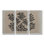«Black and Brown Natures Coastal Essence», ensemble de reproductions d'art mural grand corail