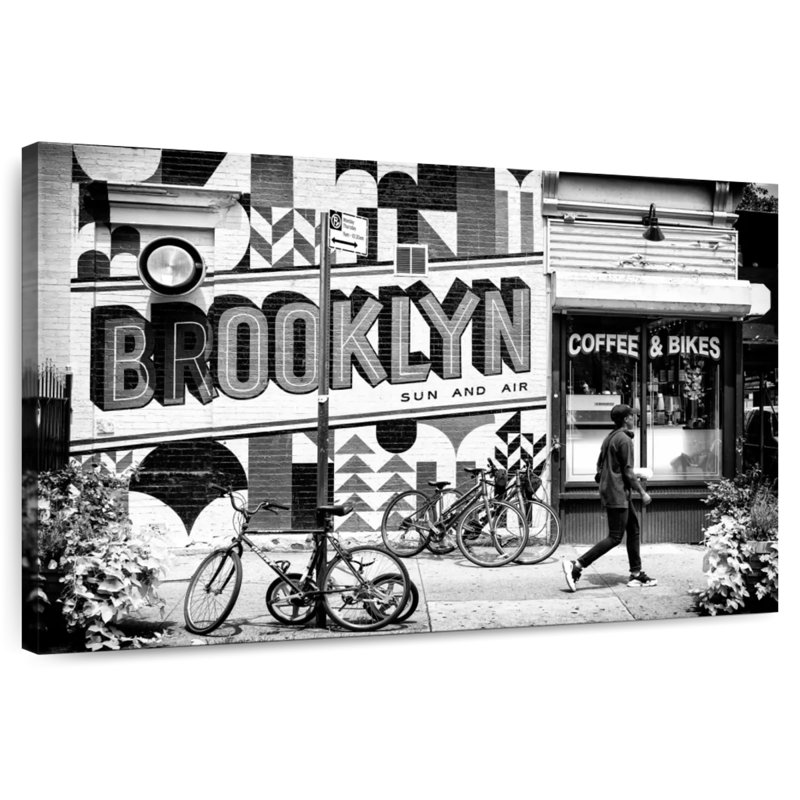 Nicci Brooklyn Coffee, 30" H x 45" W