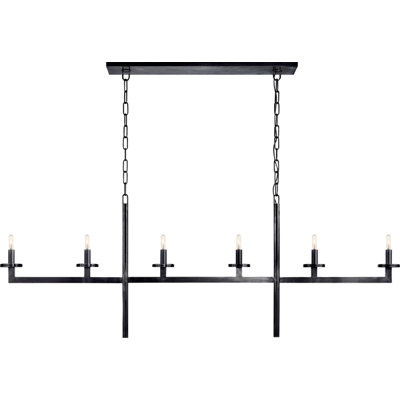 Liaison 6 - Light LED Chandelier