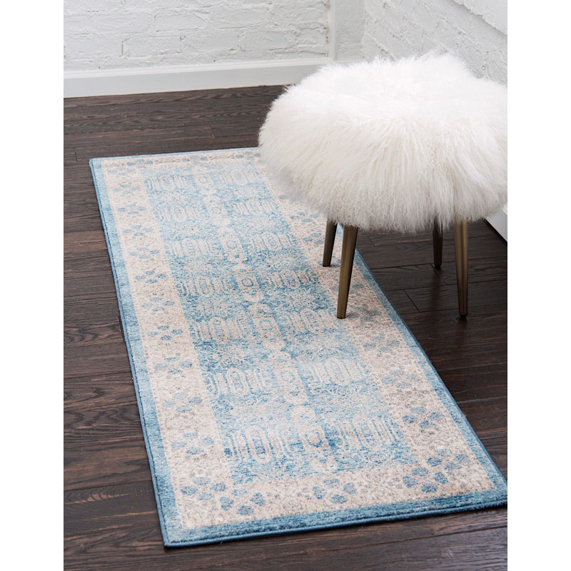 Linz Ikat Indoor Rug, Runner 2'7" x 10'