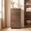 Armoire à bijoux 3 en 1 avec miroir, rangement intelligent et armoire mobile, roulettes verrouillables