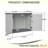 Horizontal Storage Shed Weather Resistance