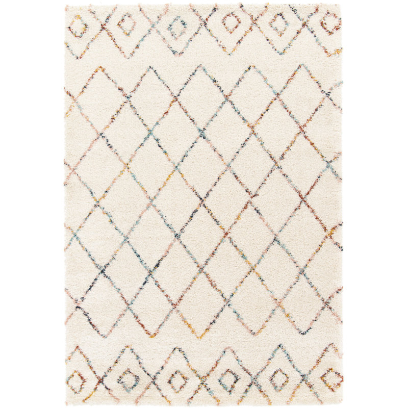 Aeriana Moroccan Shag Area Rug, Rectangle 160 x 230cm