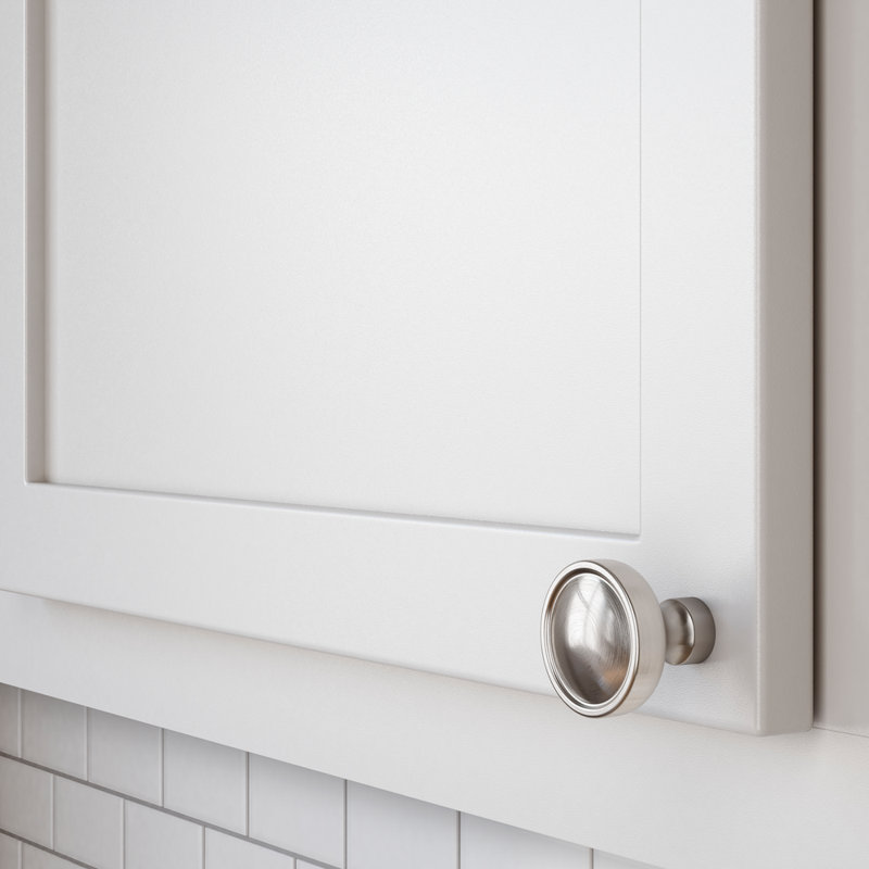4402 Tulip Knob, 1.25", Satin Nickel