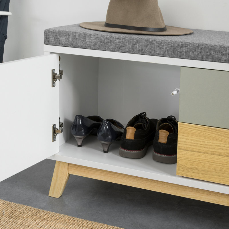 Rudden Upholstered Storage Bench