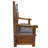 Ettienne Genuine Leather Upholstered Bench with Drawers