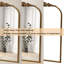 Miroir de meuble-lavabo rétro de style baroque-19200020