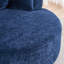 Fauteuil demi-tonneau pivotant en chenille-332416683