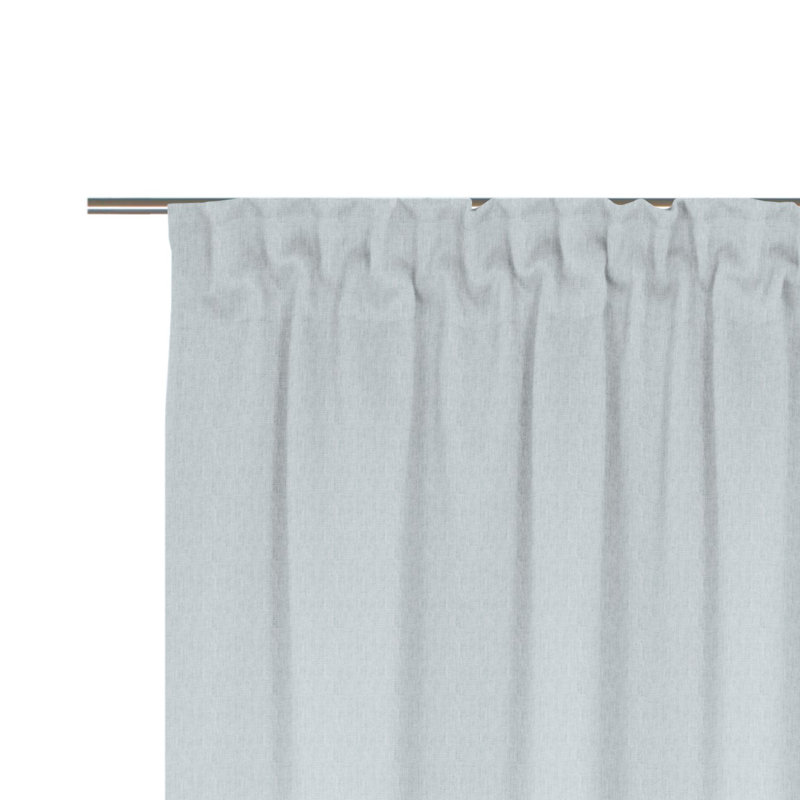 Sunday, multi -band scarf, semi -transparent, 142cm Width x 405cm Drop, Blue