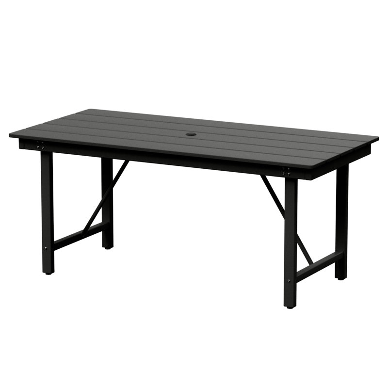 Table de salle à manger Durable, Noir, noir, noir, noir