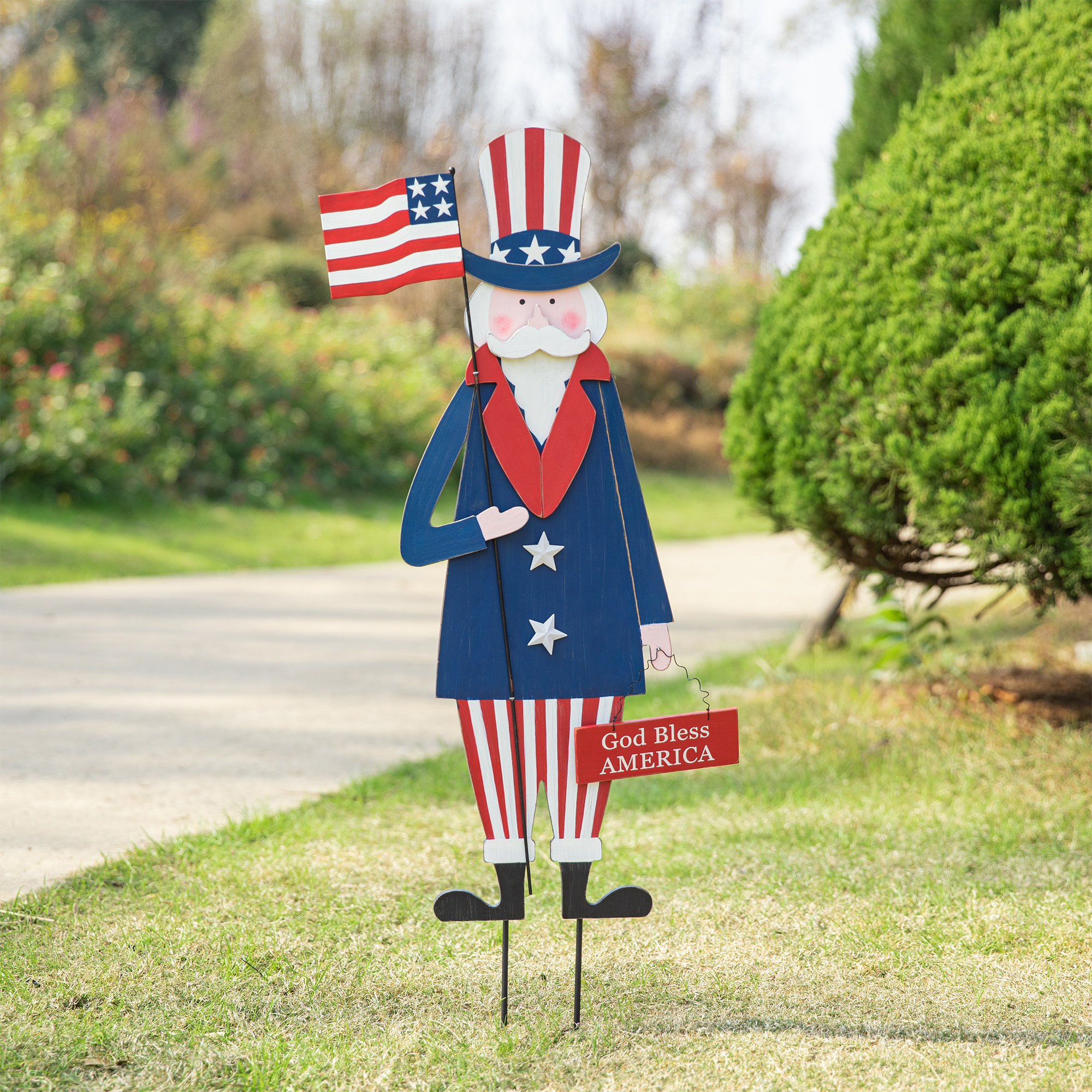 Osbourne Independence Day American Garden Stake