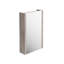 Walker 500 mm W 800 mm H Surface Framed Mirrored Bathroom Cabinets 3 Shelves with Mirror-28108080-139085948