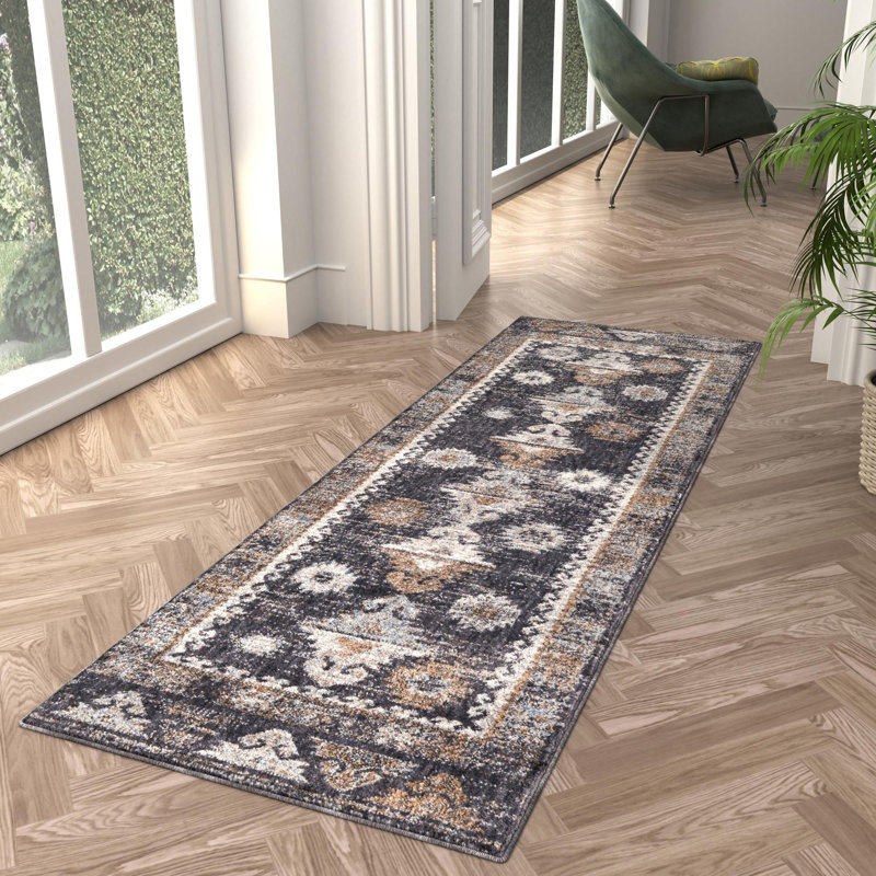 Tapis Foundry Select Perlita, Tapis de couloir 2 pi x 8 pi