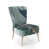 Abstract Blue Polyester Blend 15