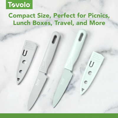 Elements Pairing Knives Set Of 2 Blue Haze & Oyster Grey 