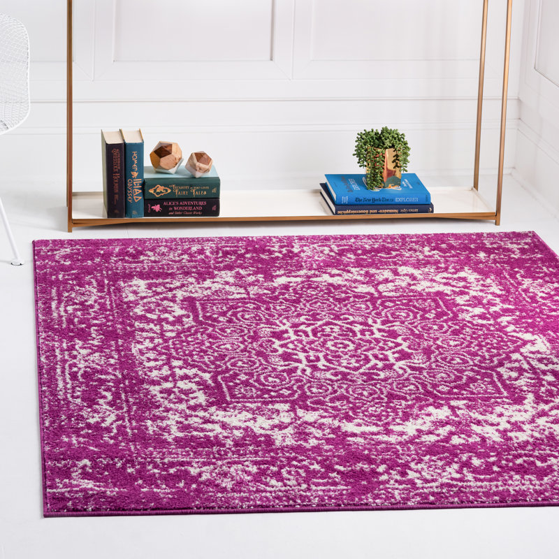 Annalotta Oriental Indoor Rug, Square 4'