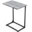 Table de bout en C avec base en métal (ensemble de 2)-1775836780