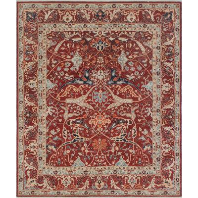Jacque One-of-a-Kind 7'11" X 9'4" Wool Area Rug in