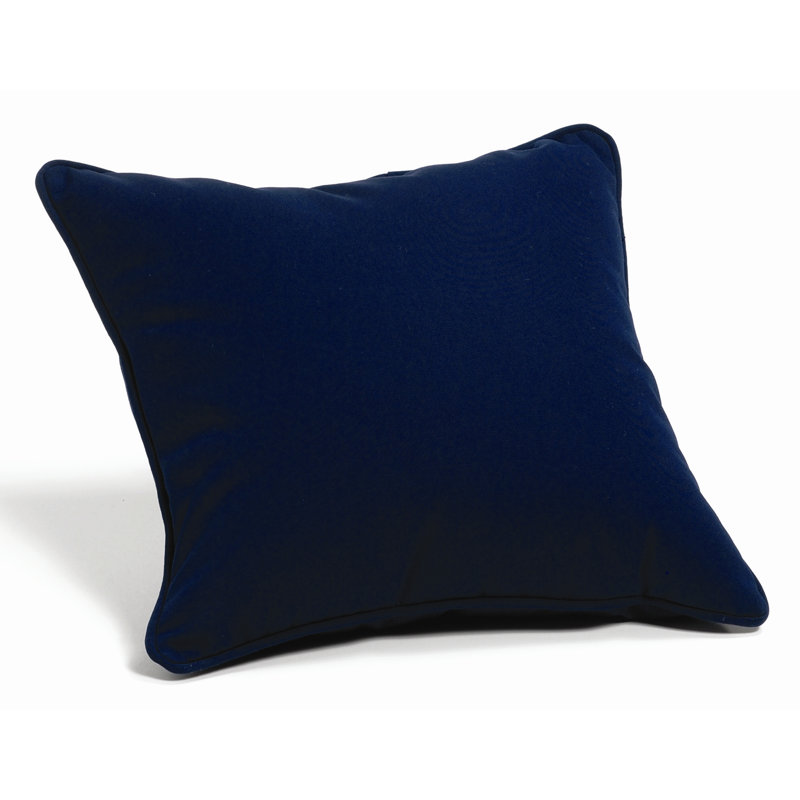 Square Pillow Cover & Insert, Navy