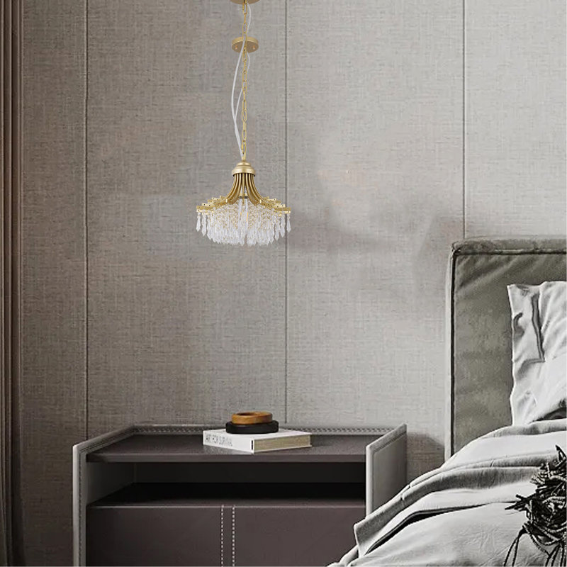 Lustre suspendu 11,75 "Dia X 10" H
