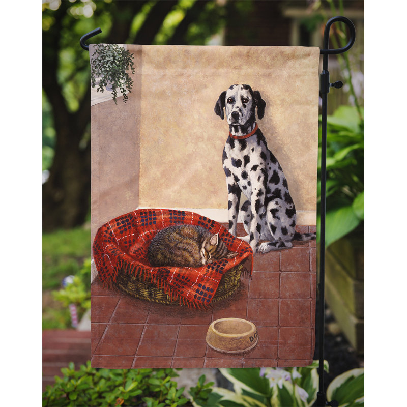 Double Sided Polyester Animal Garden Flag, 15" H  x 11" W