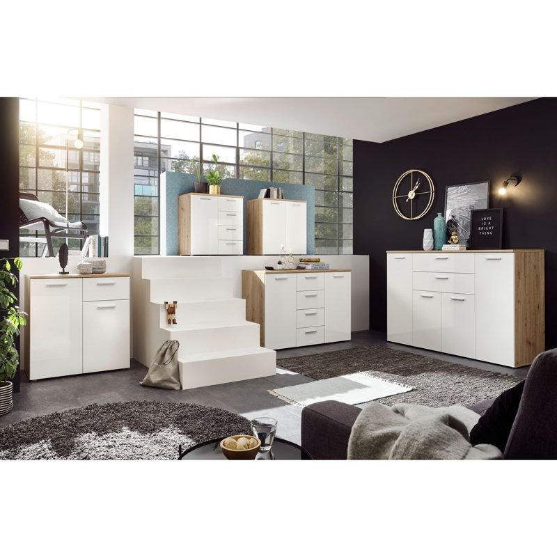 4 Drawer 120Cm W Chest of Drawers
