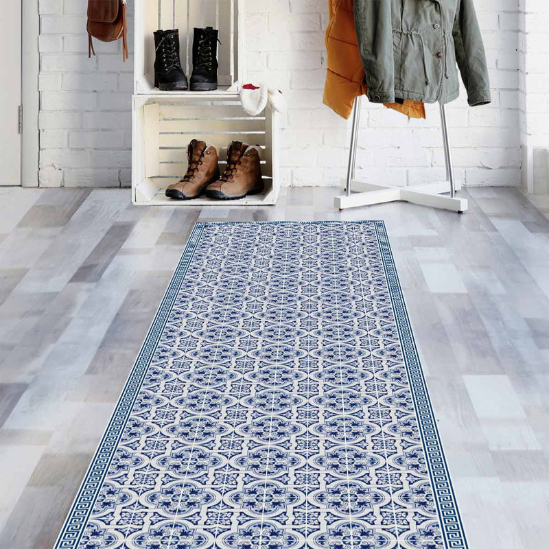 Bynoe Geometric Kitchen Mat, Runner 65 x 266cm