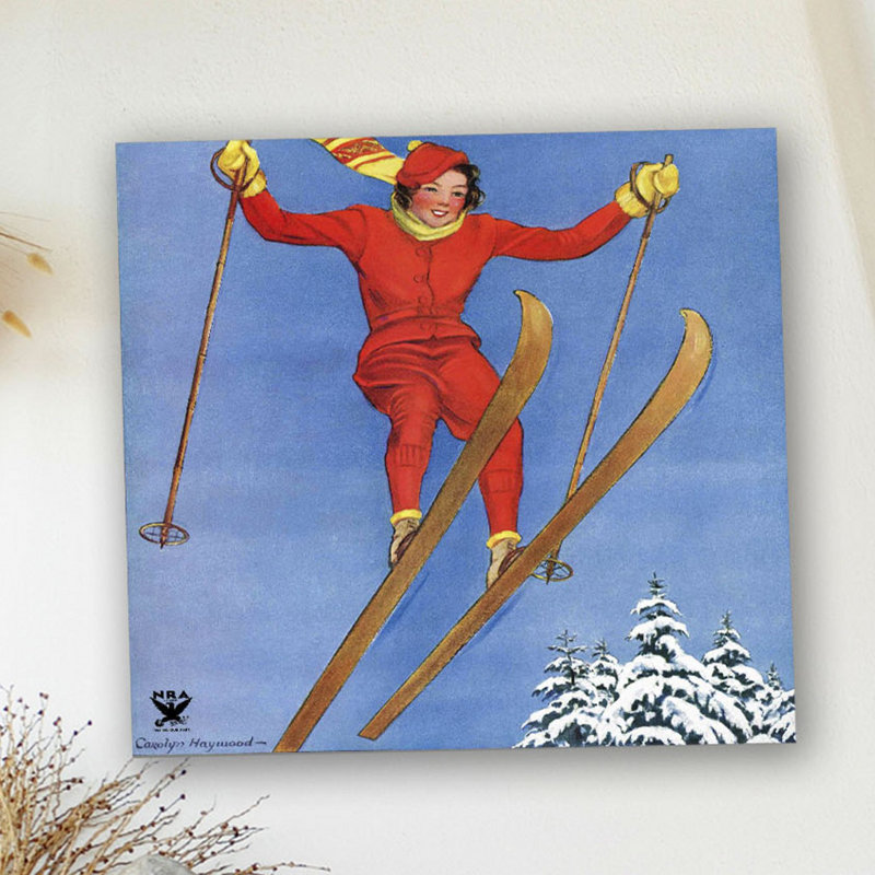 Carolyn Haywood - Wrapped Canvas Print, 46 cm H x 46 cm W x 4 cm D