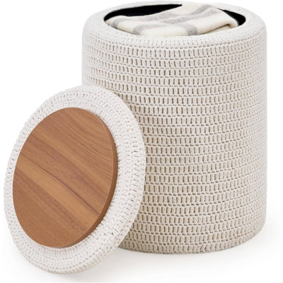 Upholstered Fleece Ottoman with Backrest and Legs