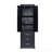 Tall Storage Cabinet With Three Drawers For Bathroom/Office, Black-1187546027