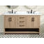 Ensemble de meuble-lavabo double 55 po Venice